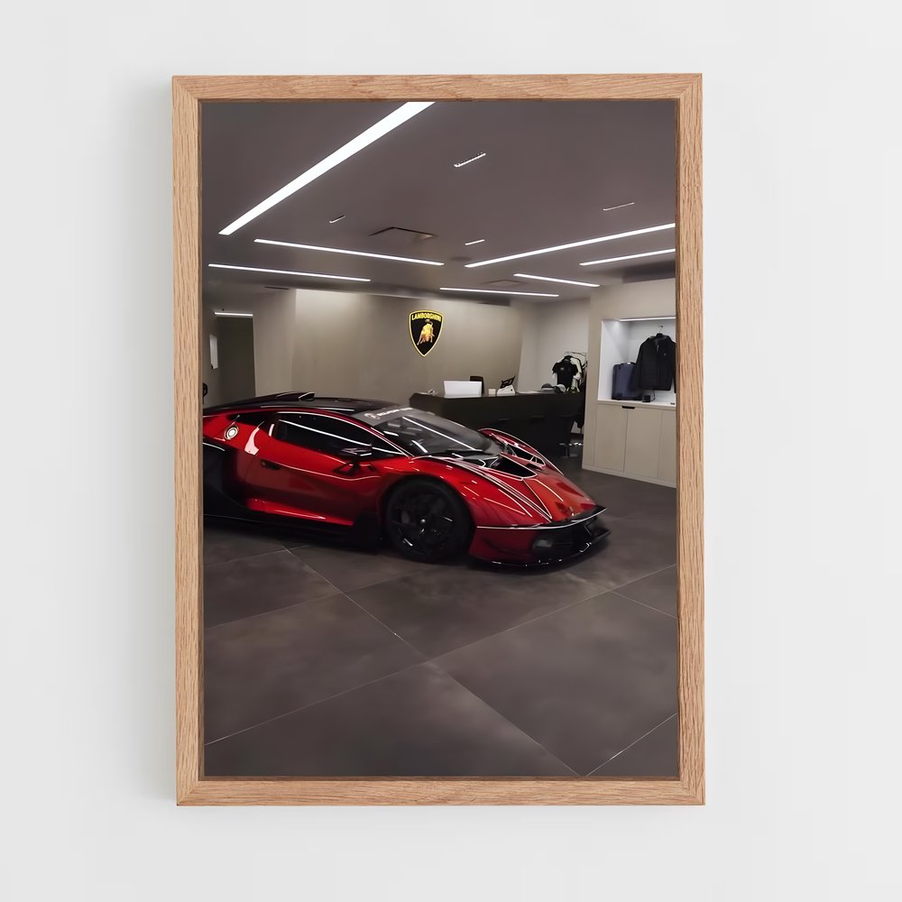 Poster Essenza scv lieu – affiche Lamborghini (vue 4)